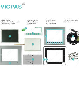 6AG1647-0AF11-4AX0 Siemens KTP1000 Basic Color PN Touch Screen