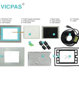 6AV6652-2JC01-2AA0 Touch glass panel screen