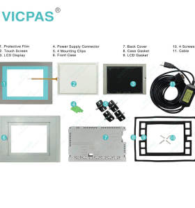 6AV6642-0EA01-3AX0 Siemens MP177  Touch Panel  Overlay