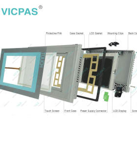 6AG1642-0EA01-4AX0 Siemens MP177 6" Touchscreen  Overlay