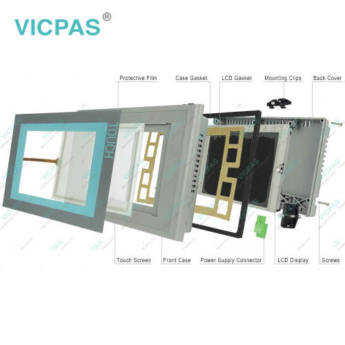 6AG1642-0EA01-4AX0 Siemens MP177 6" Touchscreen  Overlay