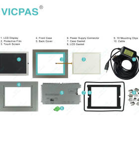 6AV6643-0CB01-1AX5 MP277 8 Touch Repair Kit