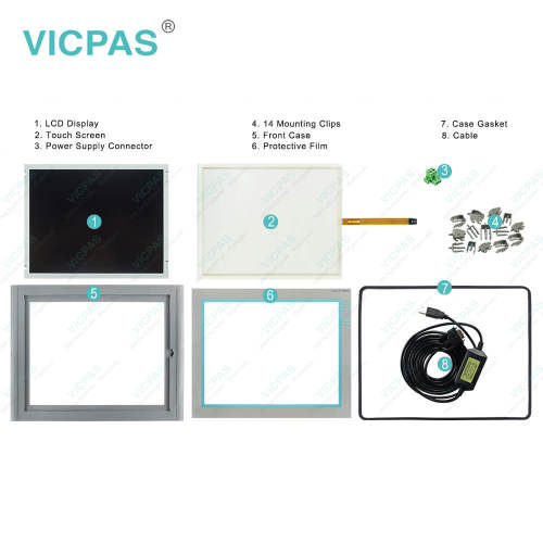 6AV6644-5AB10-0BS0 Siemens MP377 15 Front Overlay Touch