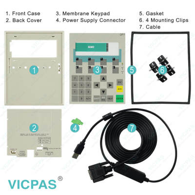 6AG1607-1JC30-4AX1 6AG1607-1JC30-4AX2 OP7 Keypad Shell