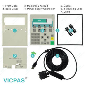 6AV3607-1JC00-0AX1 Simatic OP7 PP Keypad Plastic Shell