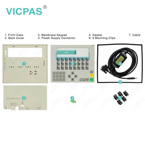 6AV3617-1JC00-0AX2 Siemens Operator Panel OP17 Membrane Switch