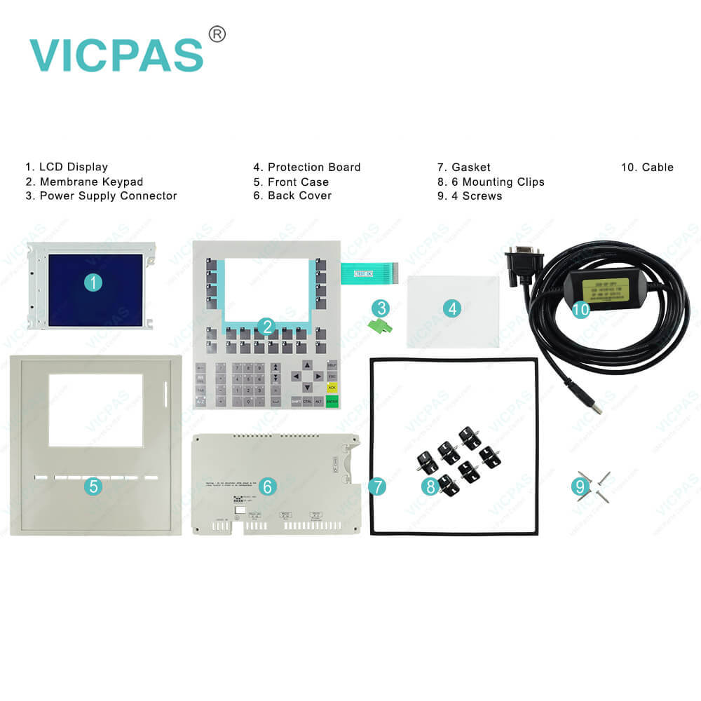 6AV6542-0BB15-0AX0 SIMATIC Panel OP 170B Keypad LCD Housing