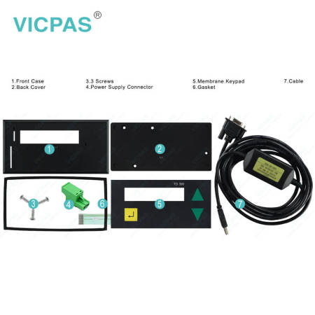 6ES5390-0UA11 Siemens TD390 Terminal Keypad HMI Case Repair