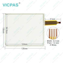 6AV6545-0AA15-2AX0 Touch Panel TP070 Plastic Case Repair