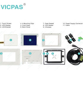 6AV6545-0AA15-2AX0 Touch Panel TP070 Plastic Case Repair