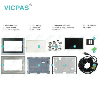 6AV2124-0GC01-0AX0 TP700 Comfort Aluminum Enclosure