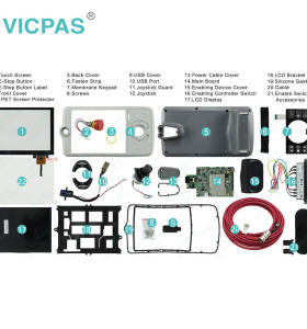 3HAC065726-002 FlexPendant DSQC3060 Parts Replacement