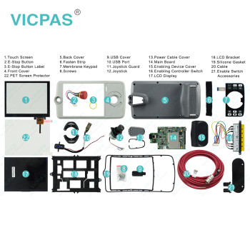 3HAC084673-001 10m Cable for DSQC3120 FlexPendant