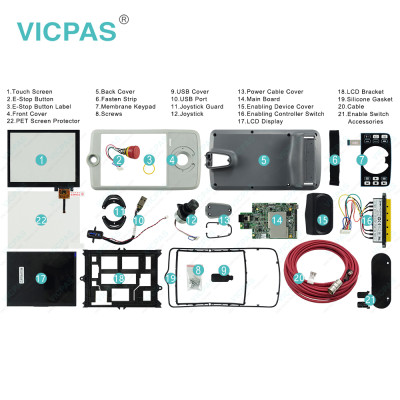 3HAC084673-001 10m Cable for DSQC3120 FlexPendant