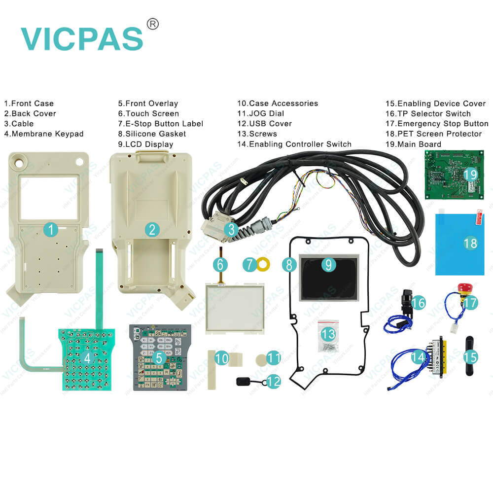 Nachi FD11 Teach Pendant ROP951-10M Teach Pendant Parts for Repair