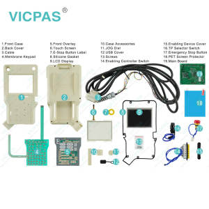 Nachi FD11 Teach Pendant ROP951-10M Teach Pendant Parts for Repair