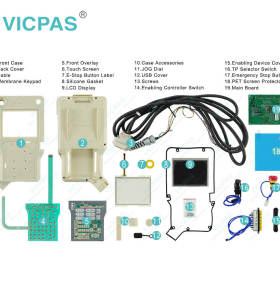 NACHi OTC W-L02586 FDTPFSJN-3L15 Teach Pendant Replace