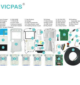 YASKAWA JZRCR-YPP11-1 Teach Pendant Parts for repair