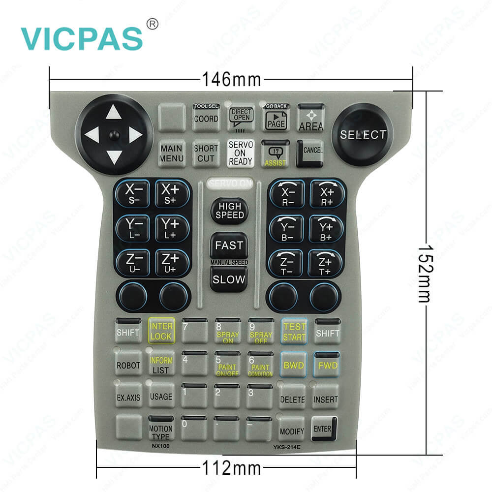 YKS-214E Membrane Keyboard Keypad for YASKAWA Teach Pendant
