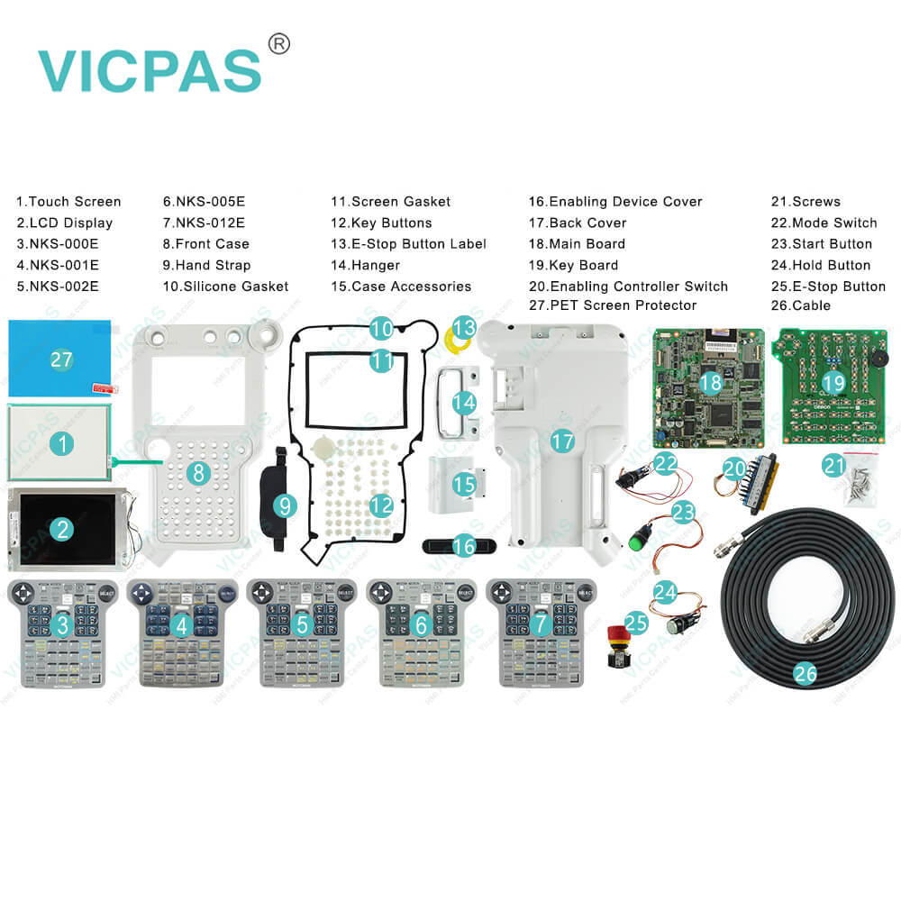 YASKAWA JZRCR-NPP06B-1 Programming Pendant Part Repair