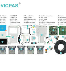 YASKAWA JZRCR-NPP06B-1 Programming Pendant Part Repair