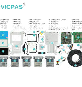 YASKAWA JZRCR-NPP01B-1 Programming Pendant Part Repair
