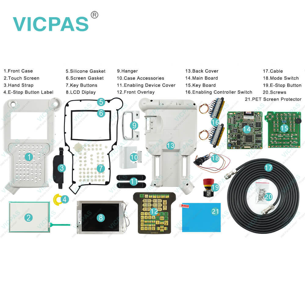 Motoman JZRCR-NPP04B-3 Teach Pendant Parts Repair