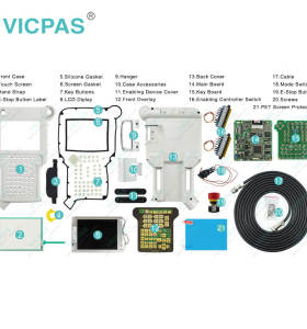Motoman JZRCR-NPP04B-3 Teach Pendant Parts Repair