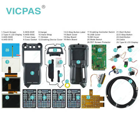 YASKAWA JZRCR-APP11-1 YRC1000 Teach Pendant Repair