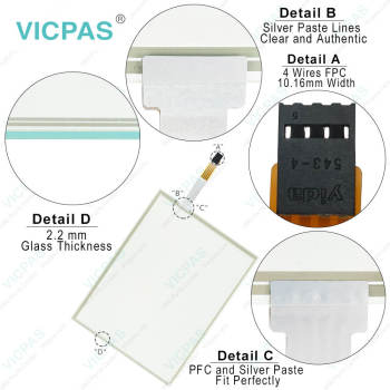 Dawar Tech FG4_10.4-GA001R.A 55676 HMI Panel Glass Repair
