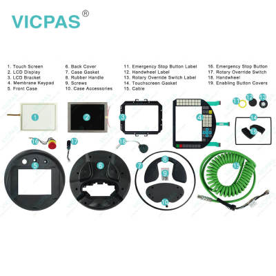 6FC5403-0AA20-0AA1 Membrane Switch Touch Glass LCD Housing