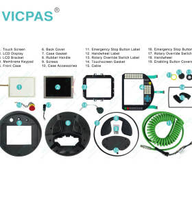 6FC5403-0AA20-1AA1 Touch Keyboard LCD Plastic Housing