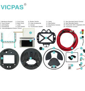 6AV6545-4BC16-0CX0 Siemens Touch Screen Membrane Keypad