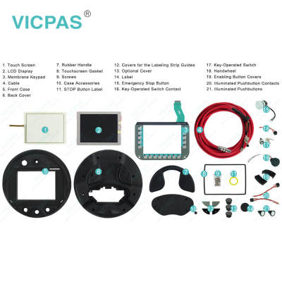 6AV6645-0FE01-0AX0 Simatic Touchscreen Membrane Switch