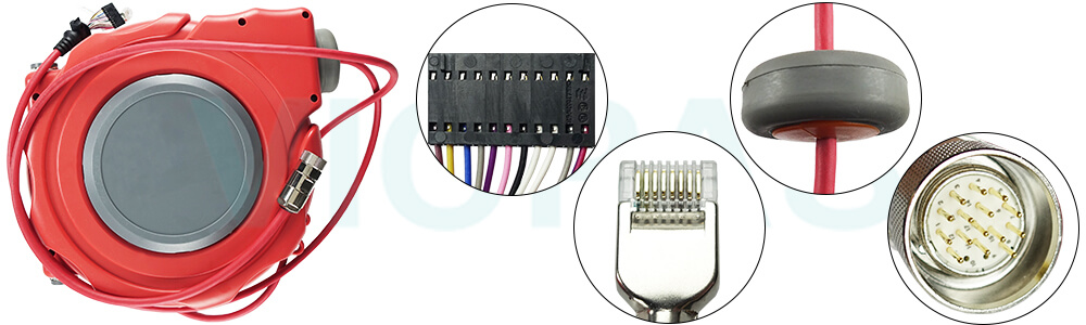 10m FlexPendant Retractable Cable 3HAC047665-001 Repair Replacement