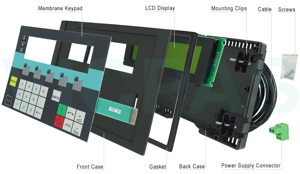 6SL3055-0AA00-4CA2 A5E00488530 6SL3055-0AA00-4CA3 A5E00701778 Housing, Switch Membrane, LCD Display Panel, Cable, Gasket, 4 Mounting Clips, Power Supply Connector, 4 Screws Repair Replacement 6SL3055-0AA00-4CA2 A5E00488530 6SL3055-0AA00-4CA3 A5E00701778 Housing, Switch Membrane, LCD Display Panel, Cable, Gasket, 4 Mounting Clips, Power Supply Connector, 4 Screws Repair Replacement