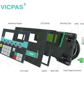 6SL3055-0AA00-4CA1 A5E00392920 Membrane Keypad LCD Display HMI Case