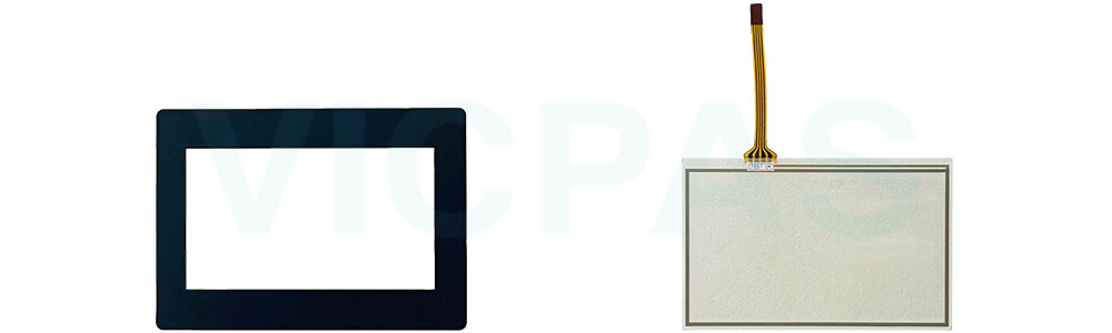T8825 T8902 YF04301-FPC Front Overlay Touch Screen Monitor HMI Touch Glass Replacement