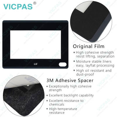 LS Electric eXP2-0700D Front Overlay Touch Panel Replacement