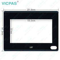 eXP2-0701D-G3 HMI Panel Glass Protective Film Replacement