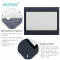 HITECH Beijer PWX8A00T PWX8A10T-N Touch Membrane Replace