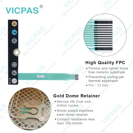 GE Suresigns VM8 Philips VM8 Membrane Switch Replacement