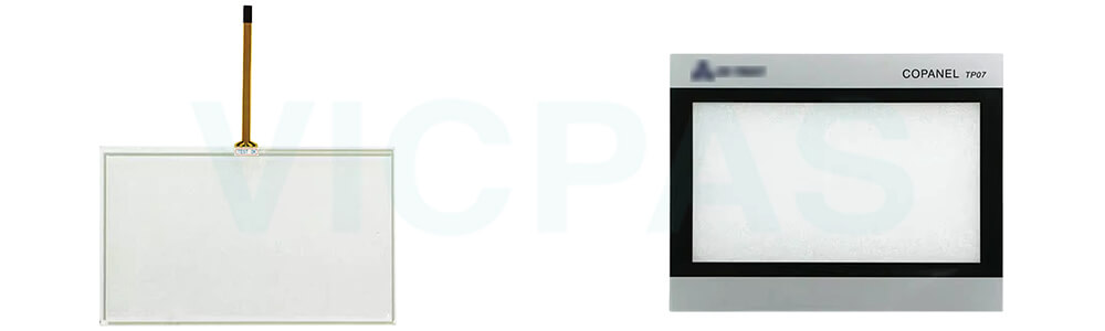 COTRUST TP07I CTS6 T07I-CH030 HMI Panel Glass Front Overlay Replacement