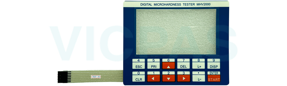 DIGITAL MICROHARDNESS TESTER MHV2000 Keypad Membrane Switches Repair Replacement