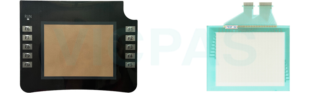Omron NSH5 series HMI NSH5-SQ10-ECV2 Front overlay, Touch panel and Display Repair Kit. Omron NSH5 series HMI NSH5-SQ10-ECV2 Front overlay, Touch panel and Display Repair Kit.