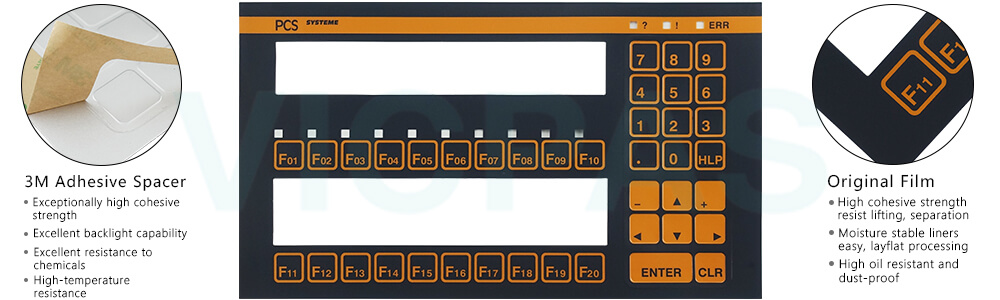 Pcs 100 Control Console Version: Pg 100.306.9 / Pcs100. 01589-B2 PCS 100 incl. PCS 801-EPROM PCS100 PCS 100.01356AD Operator Keyboard Repair Replacement