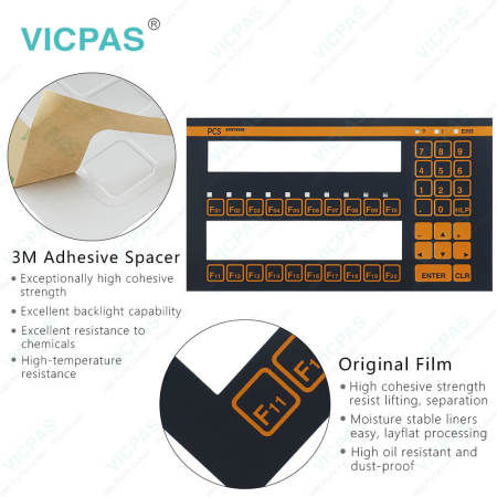 PCS 100 PG 100.305.7 090290 PCS 100 PG 100.306.A PCS100 PG 100.308.D Membrane Keyboard