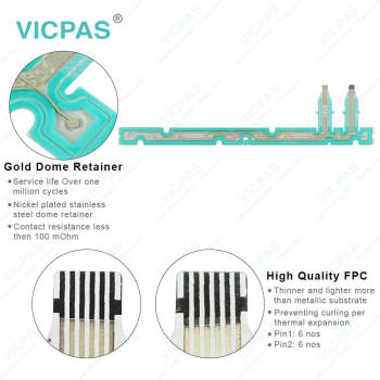 PNC3-19FKB E0241-06X-018 OKUMA OSP-P200LA-R Membrane Keypad Switch