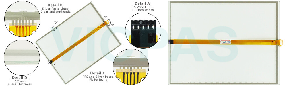 Original E212465 SCN-AT-FLT15.0-Z01-0H1-R Touch Screen Panel