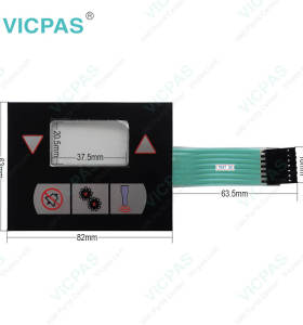 BRANSON DCX 0.80DCXS40H0R Membrane Switch Repair